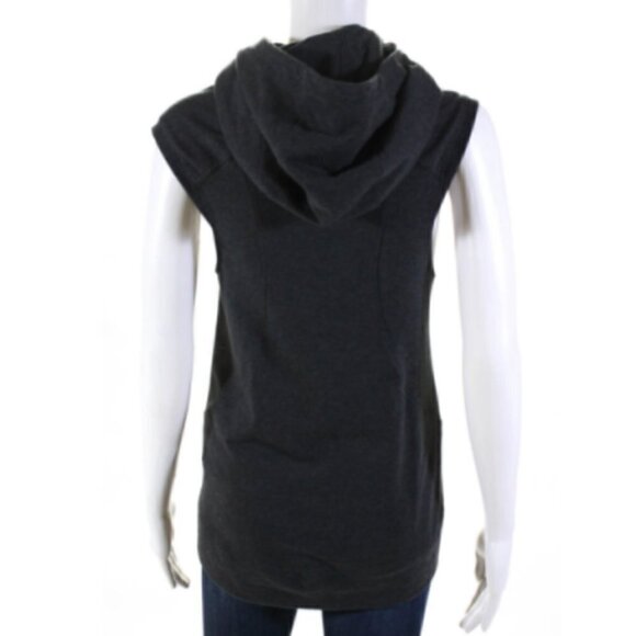 Lululemon Relaxed Sleeveless Soft Hoodie Grey 2 NWOT - Picture 9 of 14